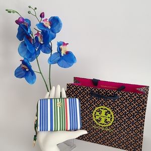TORY BURCH ZIP COIN WALLET